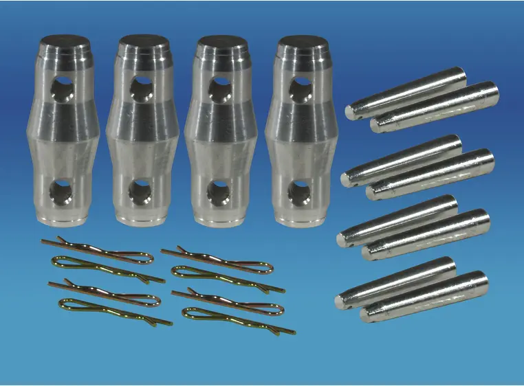 ALUTRUSS QUADLOCK set connecting cone/pivot/pin 